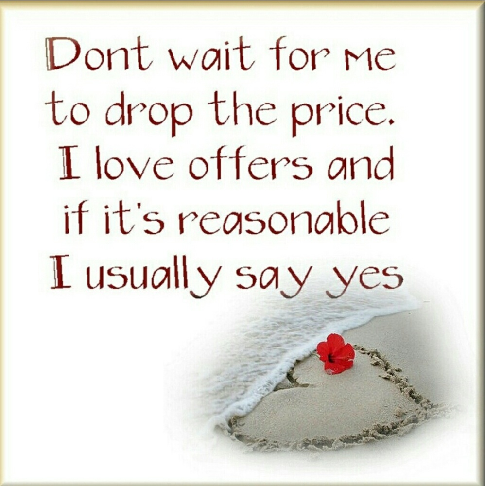 I love offers!